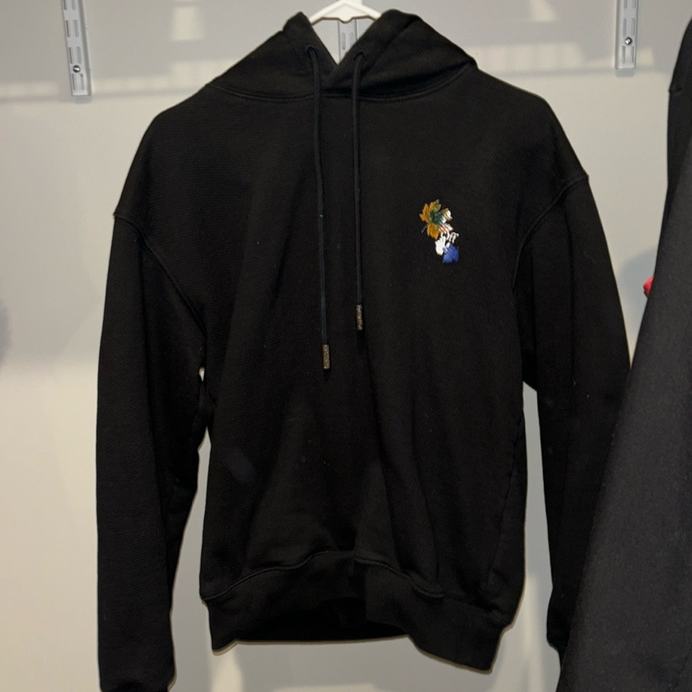Off white black hoodie